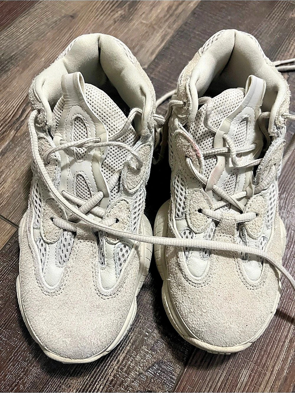 Adidas Yeezy 500 Bone White Women's Athletic Shoes in White
